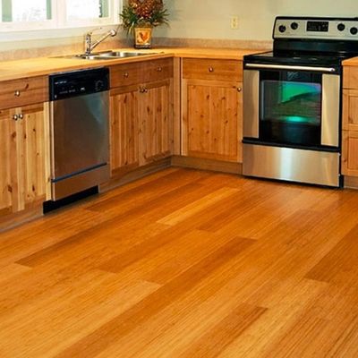 Moderno estilo de design piso de bambu fácil fechado engenharia 12mm 14mm sólido piso de madeira de bambu