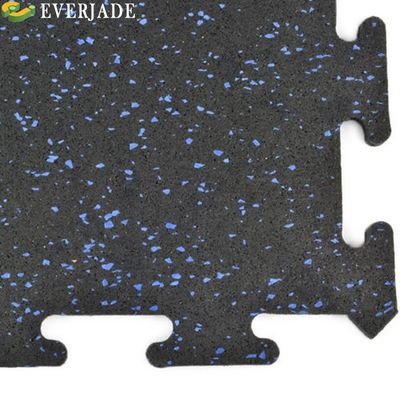 Cores personalizadas Fitness Interlock Mat Total Solução para Interlock Gym Floor