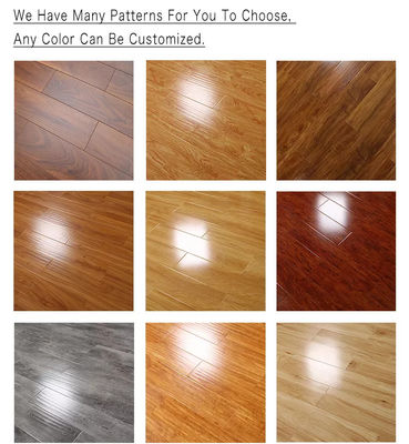 AC5 Resistente ao desgaste Sala de estar Floating Solid Laminate piso para casa elegante