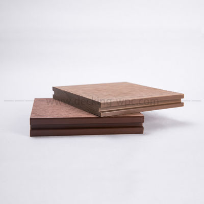 Piso composto de madeira e plástico escovado de longa duração pela Everjade's A-Grade Tech Deck