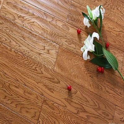 Alta taxa de resistência ao desgaste AC4 Arco de solta V-groove Pintura Piso Flotante Suelo Laminado