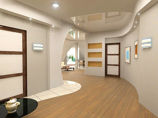 Outros serviços pós-venda Interior Parquet de bambu sólido carbonizado vertical horizontal