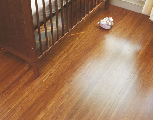 Plywood de bambu de cor natural de alta densidade para piso de parquet ecológico