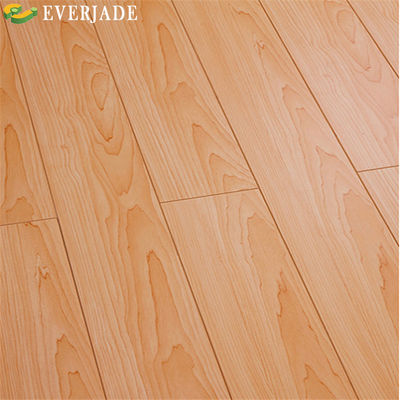 Pavimento laminado de 12 mm Marcas alemãs Hybrid Parket Cinza Marrom escuro com piso de almofada