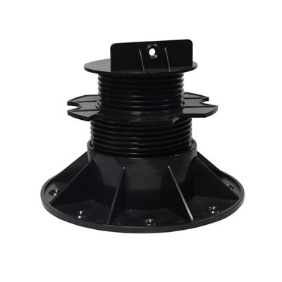 Pedestal de plástico de design moderno com pés ajustáveis e acessório de piso de material ABS