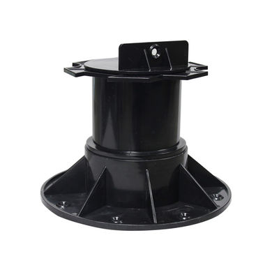 Pedestal de plástico de design moderno com pés ajustáveis e acessório de piso de material ABS