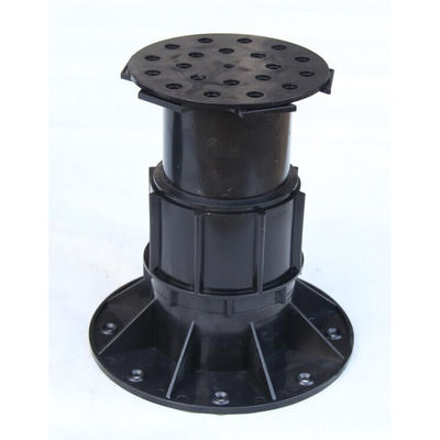 Pedestal de plástico de design moderno com pés ajustáveis e acessório de piso de material ABS