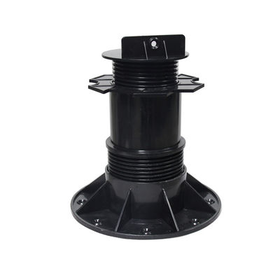 Pedestal de plástico de design moderno com pés ajustáveis e acessório de piso de material ABS