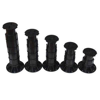 Pedestal de plástico de design moderno com pés ajustáveis e acessório de piso de material ABS