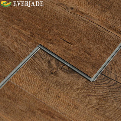 4mm SPC Vinyl Plank com textura de madeira à prova de fogo e capacidade de design gráfico