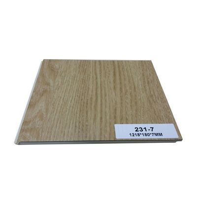 Hotel Must-Have 4mm Anti-Razado SPC Clique Piso com Plástico Pedra Composite Tile