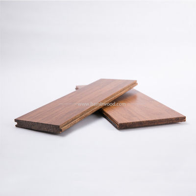 Sobre Grau / Sub-Piso de Madeira Everjade Walnut Carbonizado Filamento Tecido Bamboo Pavimento Design Moderno