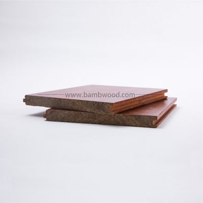 Sobre Grau / Sub-Piso de Madeira Everjade Walnut Carbonizado Filamento Tecido Bamboo Pavimento Design Moderno