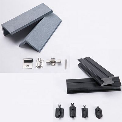 Função de ligação de aço inoxidável de madeira maciça de placas de madeira maciça Butting Deck Clip para decking