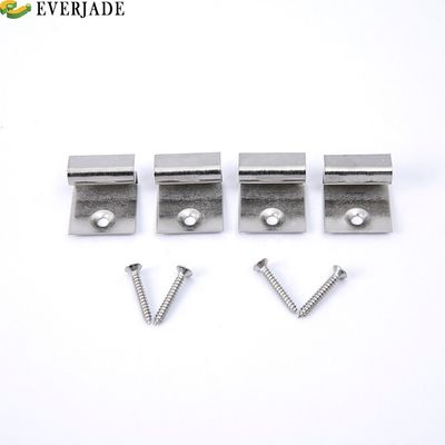 Função de ligação de aço inoxidável de madeira maciça de placas de madeira maciça Butting Deck Clip para decking