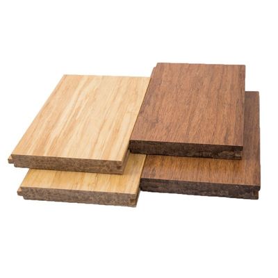 Parquet de bambu sólido horizontal e vertical carbonizado natural para soluções de projetos