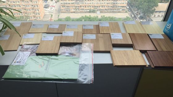 Pavimentos interiores de bambu sólido com acabamento carbonizado natural e 100% de madeira de bambu pura