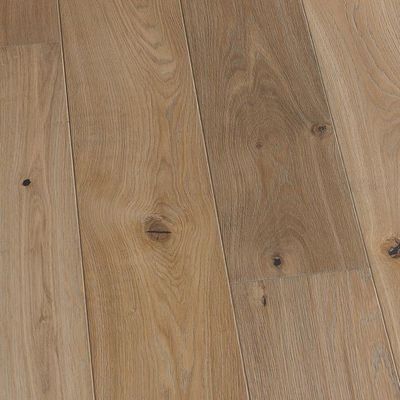 Pavimentos de madeira de engenharia de parquet branco escovado de carvalho pavimentos de madeira maciça de carvalho