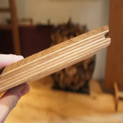 Pavimentos de madeira de engenharia de parquet branco escovado de carvalho pavimentos de madeira maciça de carvalho