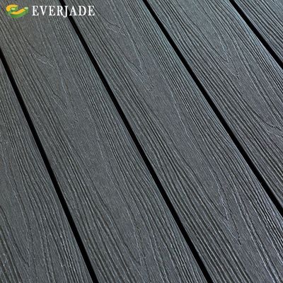 3d Reboco de revestimento composto Co-extrusão placas WPC ocas para jardim ao ar livre Everjade