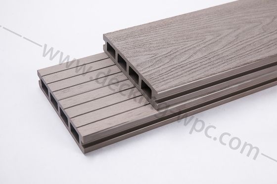 Pavimentação em Wpc composta 3D em relevo profundo resistente à temperatura com tipo de instalação TG