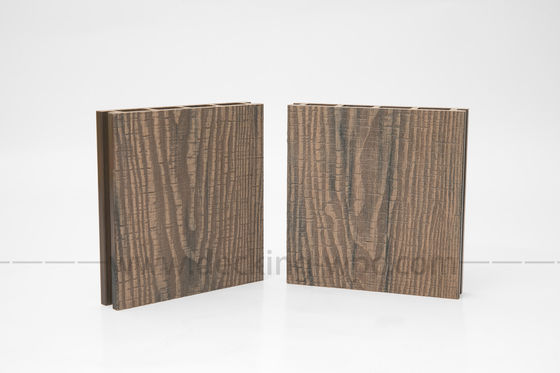 3D Grain Wood WPC Deck Interlocking Deck Sea Deck Boat Floor para o exterior de longa duração