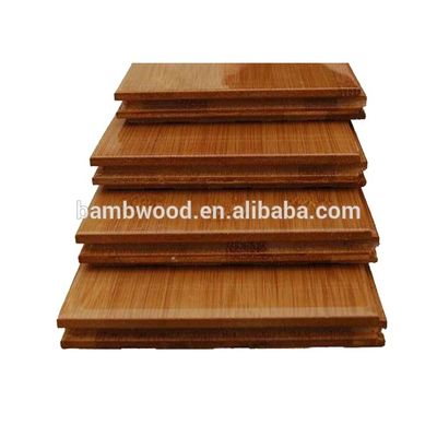 Pavimento de bambu estrangulado de engenharia artesanal de estilo natural carbonizado Click Joint