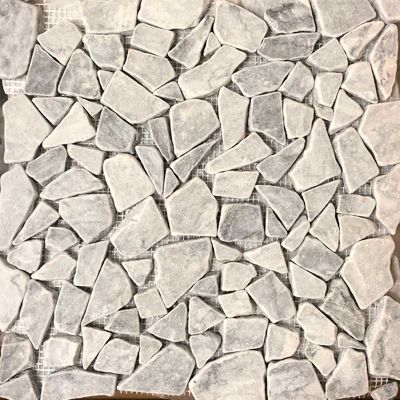Pavimentos de madeira-plástico compostos de jardim, azulejos de pedra de jade, azulejos de pedra natural