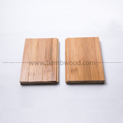 Pavimento de madeira de bambu tecido de fios 10 mm 18 mm para instalação em piso superior/subpavimento de madeira