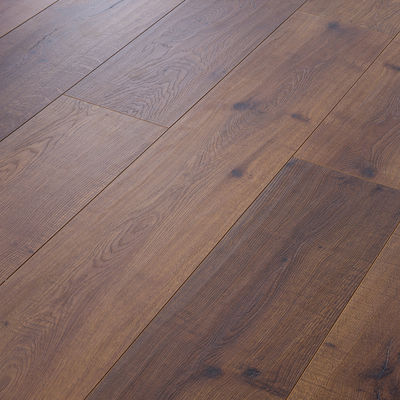10 mm 12 mm MDF MHDF HDF Pavimento laminado de madeira com taxa de resistência ao desgaste AC4