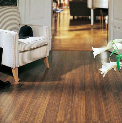 T G Parquet de piso de bambu tecido em fibras de cor natural com certificado ISO14001