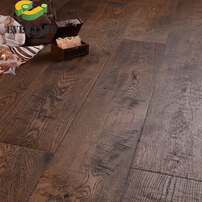 Moderno Design estilo fio escovado de carvalho Engenharia de piso de madeira com amostra gratuita