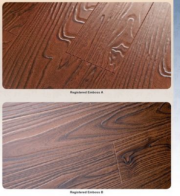8mm 10mm 12mm AC4 HDF superfície em relevo laminado piso de madeira com e tecnologia alemã