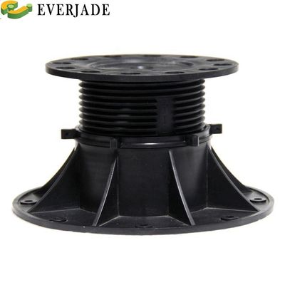 Sistema de pedestal de PVC de junta de alumínio para piso WPC Altura 30-220mm Fácil instalação
