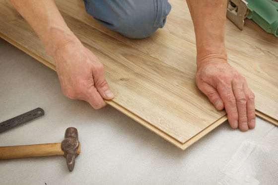 MDF HDF pavimentos laminados de engenharia com adesivos para pavimentos de madeira