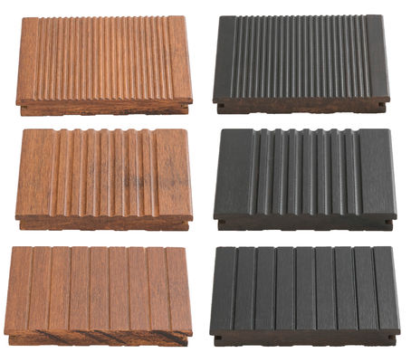Deck de piso de bambu de alta qualidade com certificação CE para jardim externo