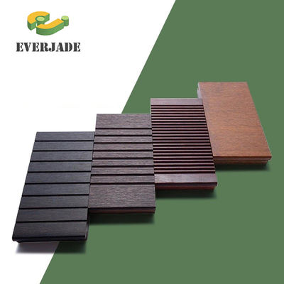 Decking de bambu à prova d'água para grades de jardim e corredores 130mm Largura Distressed Design