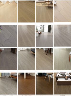 Pavimentos laminados em V-Groove com estilo V-Groove Edge em madeira cinza preta