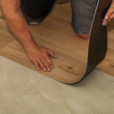 Resistente a incêndio PVC impermeável Lvt Vinyl Clique Piso Luxury Vinyl Plank para Indoor