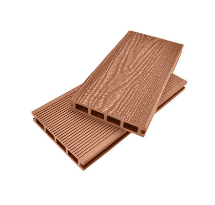 Garantia de 20 anos Design moderno Co-extrusão WPC Decking com característica à prova d'água