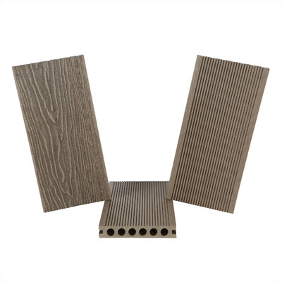 Garantia de 20 anos Design moderno Co-extrusão WPC Decking com característica à prova d'água