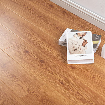 Ângulo direito 8mm Clique Bloquear EIR piso laminado brilhante alto para área da sala de estar