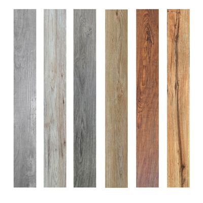 Colecção raspada à mão Papel de Balanço Marrom Pavimento laminado de madeira com e U-V-Groove