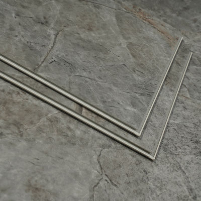 Pavimentos de vinil para interiores SPC Clique Pavimento com design de mármore plástico laminado