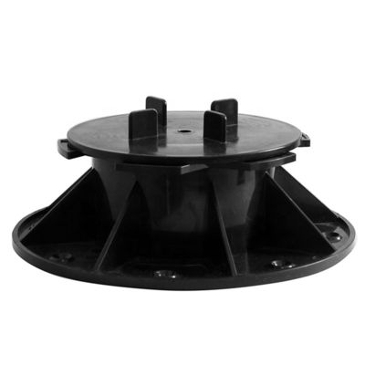 Pedestal de bandeira de plástico ajustável A fixação lateral ideal para terraço de varanda moderna