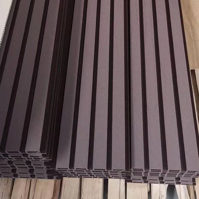 Painéis de parede decorativos de madeira plástica composta com revestimento de WPC 3D de alta classe