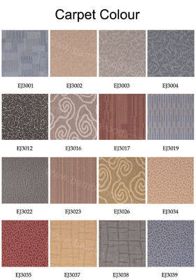 Unilin Click System 4mm 6.5mm Herringbone PVC Vinyl Tiles LVT Pavimento em cor de madeira