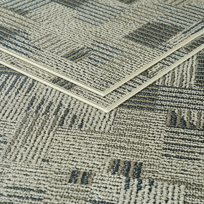 Impressão comercial decoração de hotel design moderno resistente ao desgaste 3D SPC Vinyl Plank
