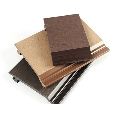 Painel de parede exterior de WPC para decoração interna/externa em escritórios de hotéis e shoppings