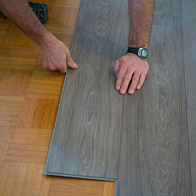 4mm 5mm 6mm Luxury Vinyl Plank Floor para Outro Serviço Pós-Venda e 100% Impermeável